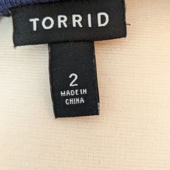 Torrid! Lace Inset Lightweight Sweater - Picture 7 of 8